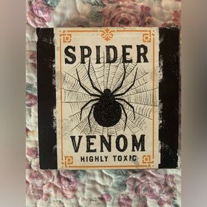 Micheals - Spider Venom Halloween Wall Decoration 🧡🕷️